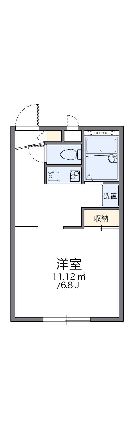 Preview floorplan of leopalace FUKONO Ichibankan
