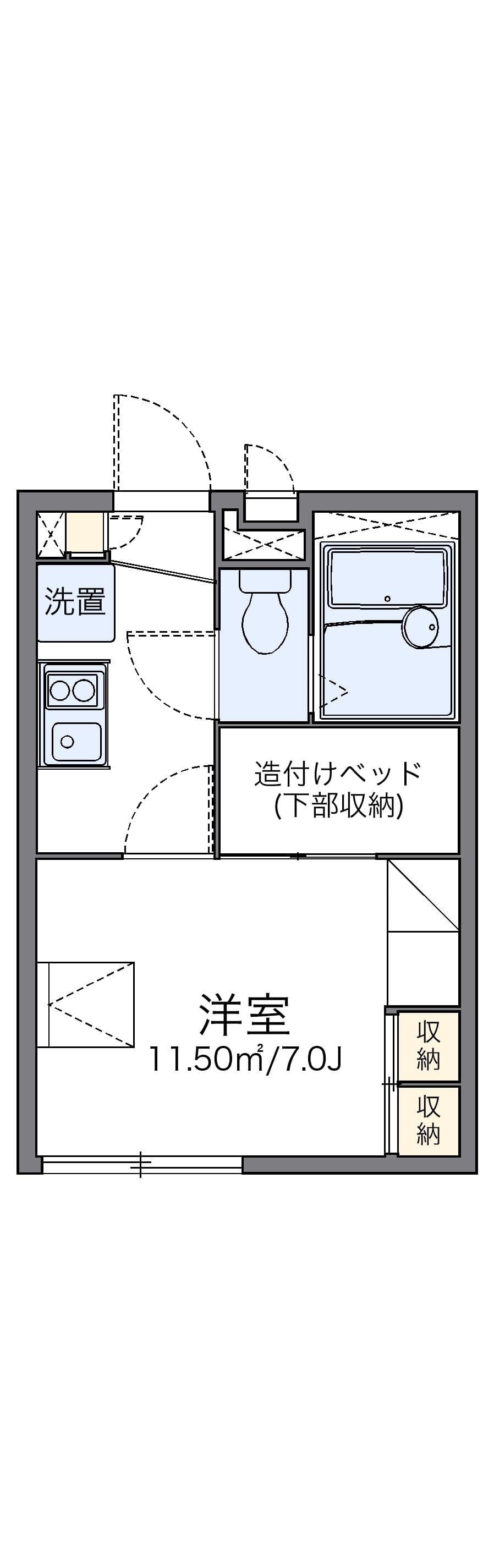 Preview floorplan of leopalace Grace Fuchu