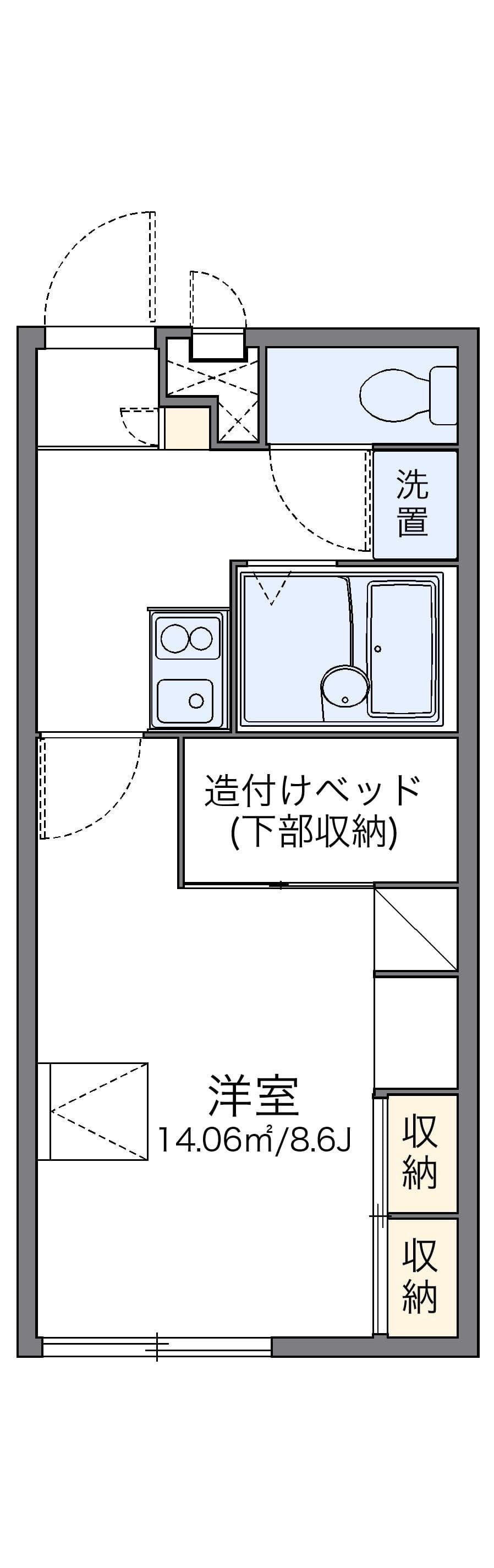 Preview floorplan of leopalace SURF