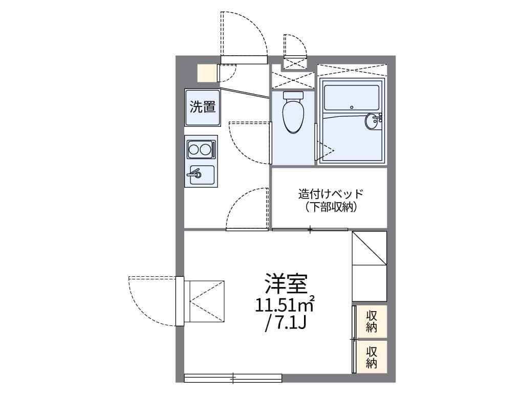 Preview floorplan of leopalace Ju7 Pine