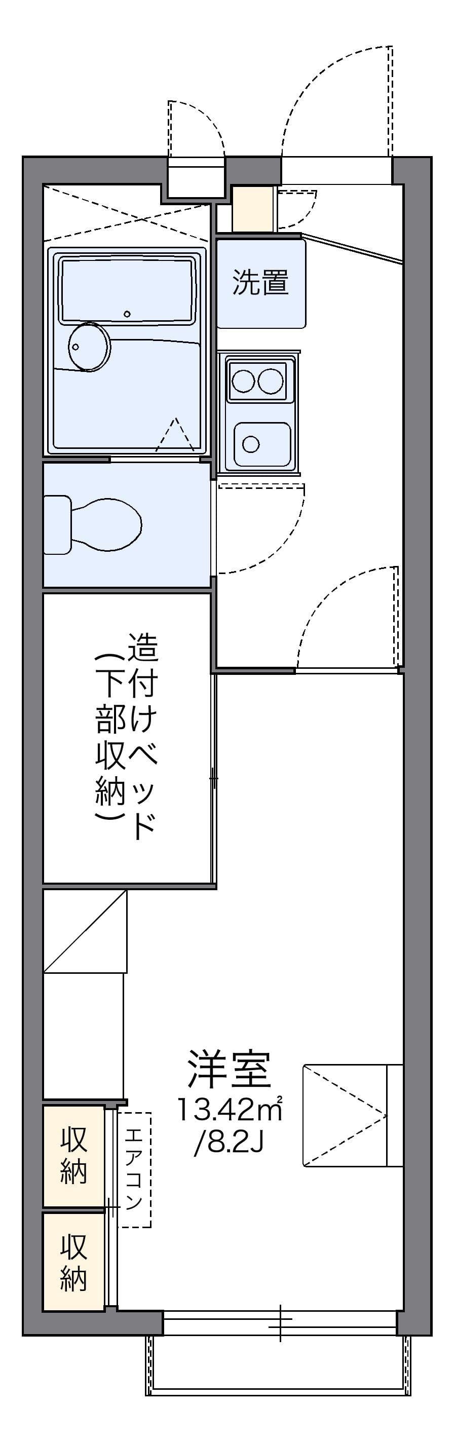 Preview floorplan of leopalace Daitoku C