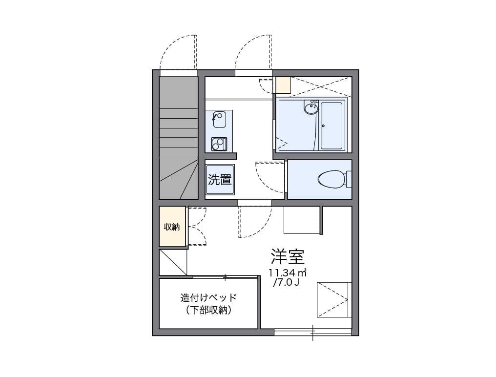 Preview floorplan of leopalace Omon