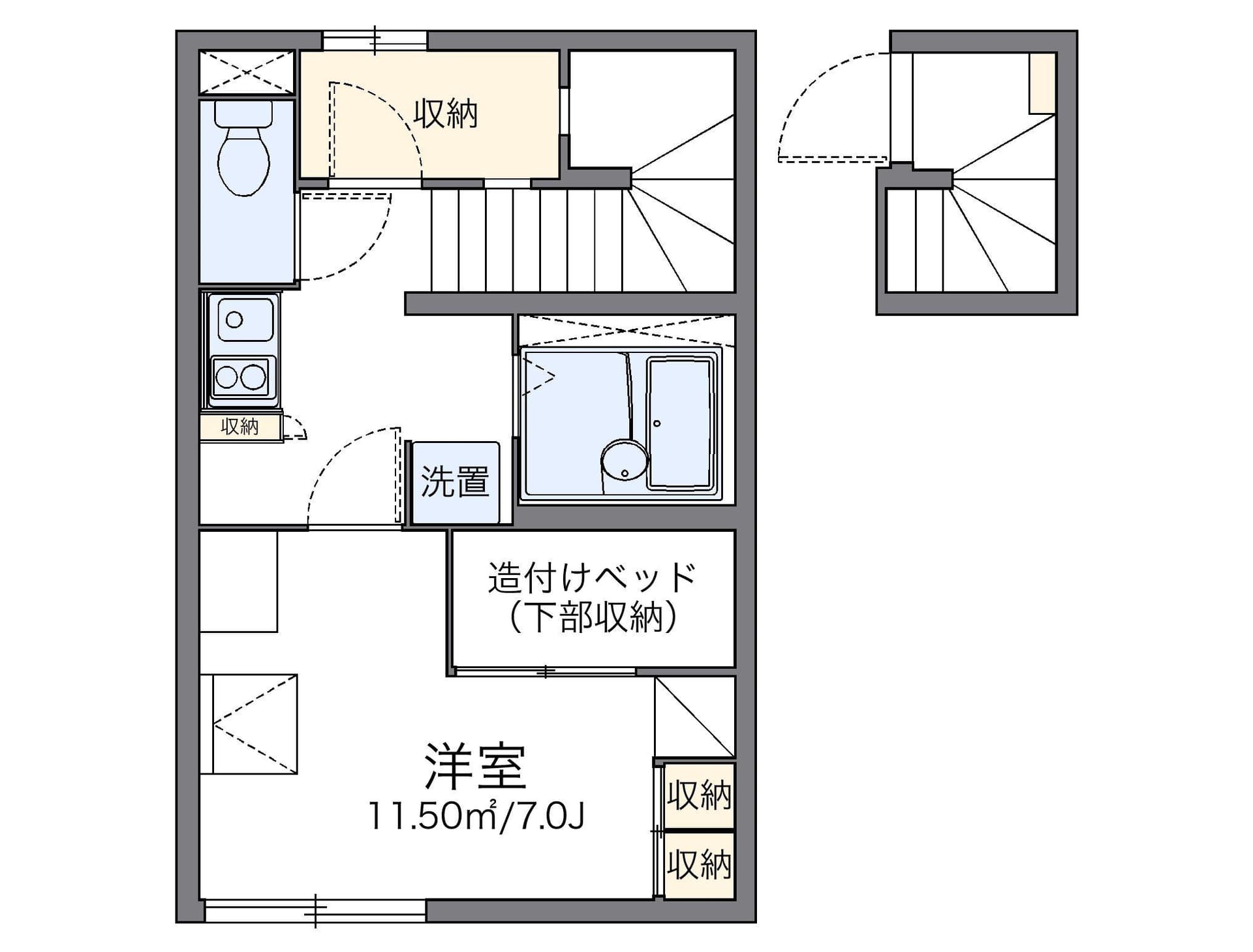 Preview floorplan of leopalace Irinogo