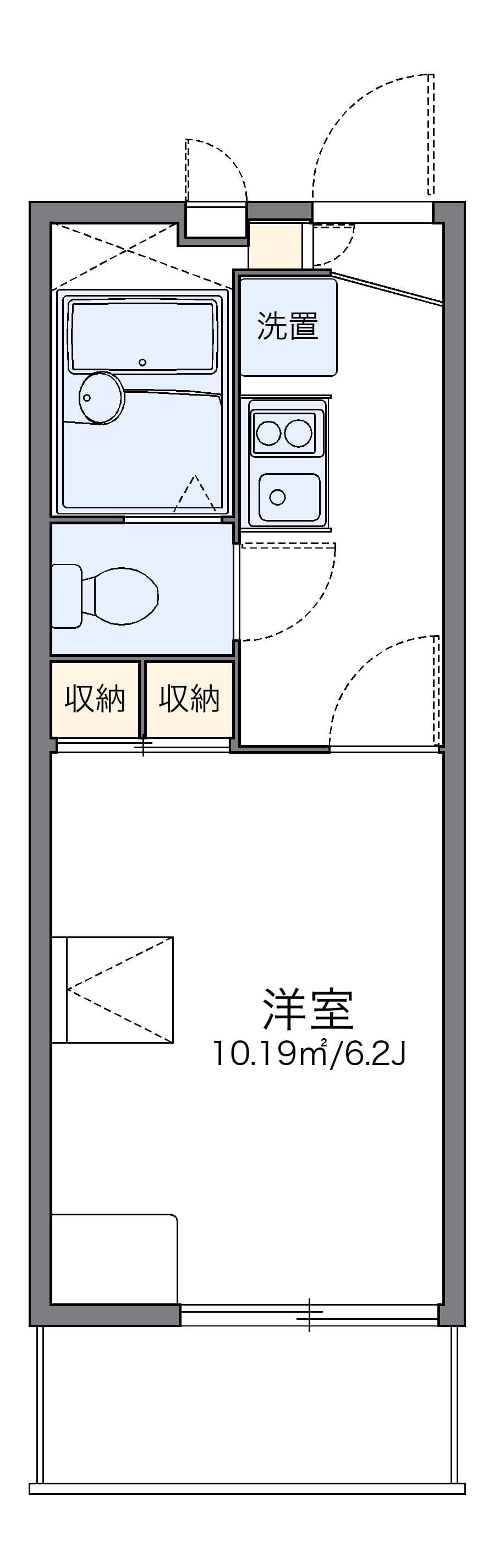 Preview floorplan of leopalace Riere