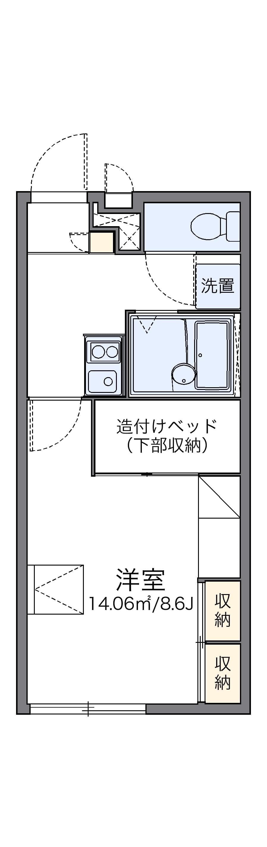 Preview floorplan of leopalace Ami Maison
