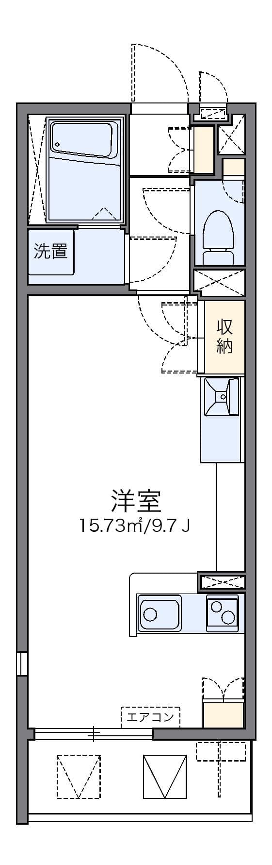 Preview floorplan of LEONEXT Crest Yumemigasaki