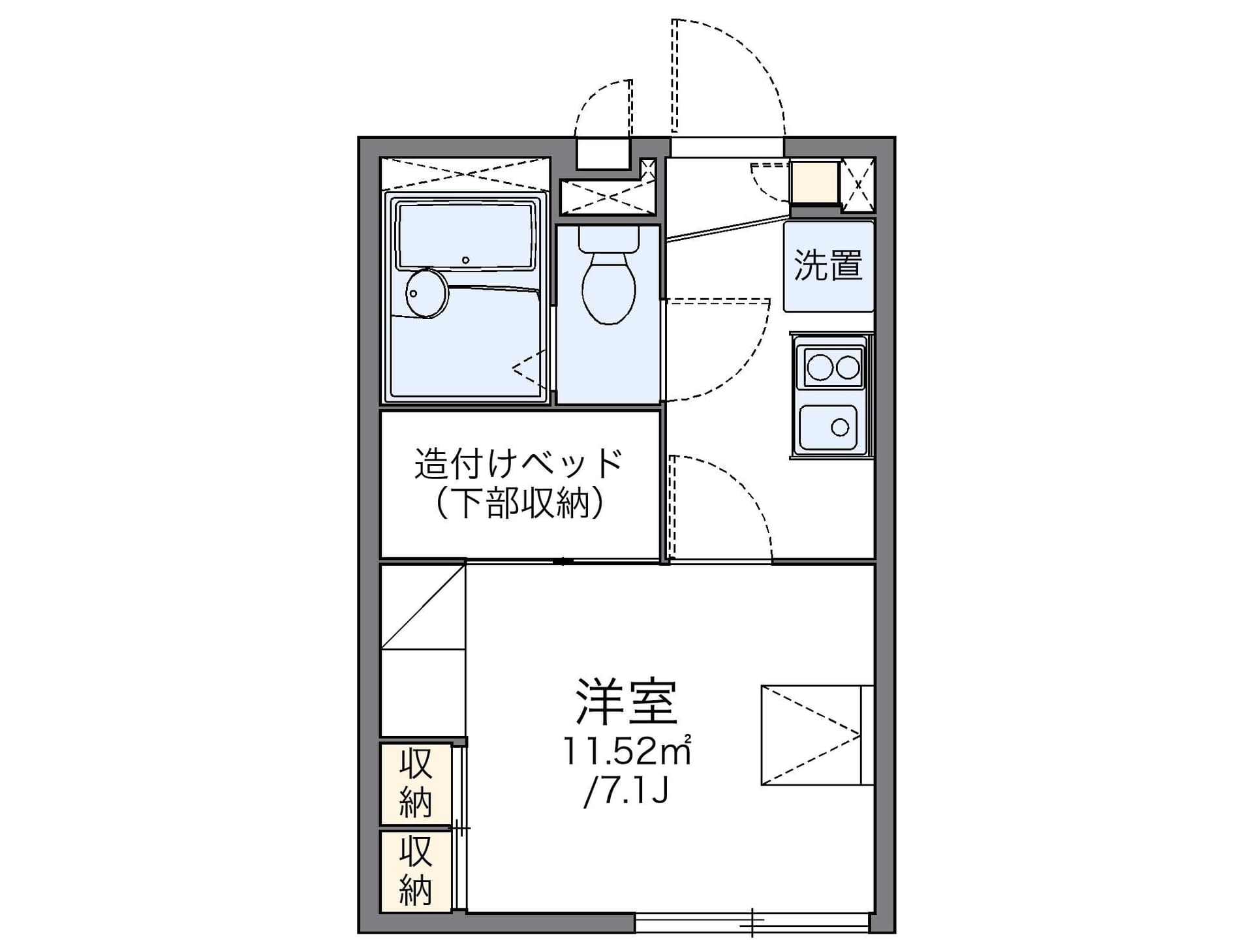 Preview floorplan of leopalace Lerche
