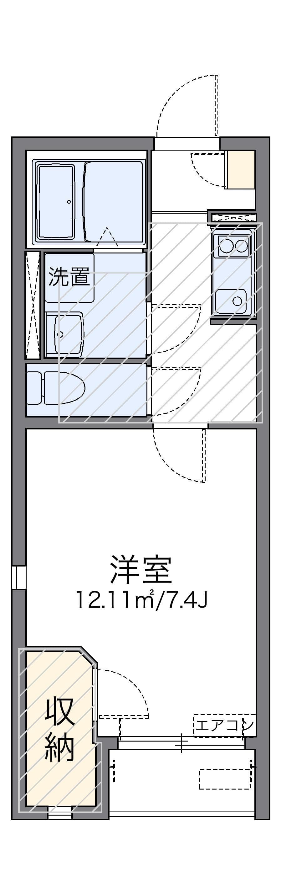 Preview floorplan of LEONEXT Cozy Court II