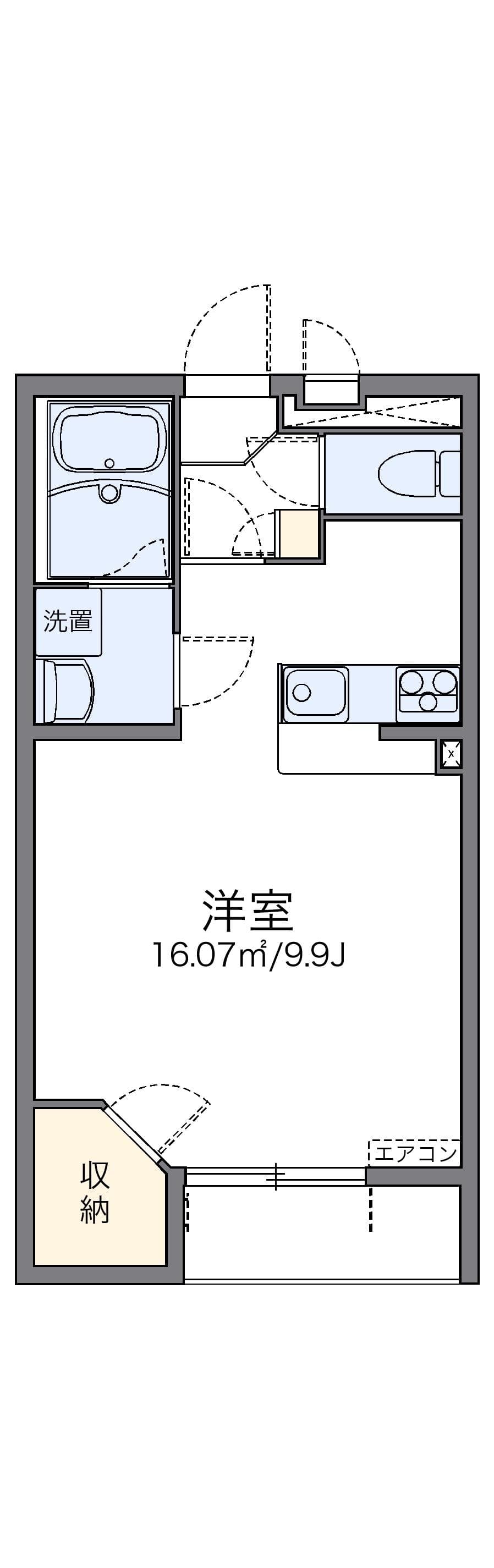 Preview floorplan of LEONEXT Minakuchi Kojyogaoka