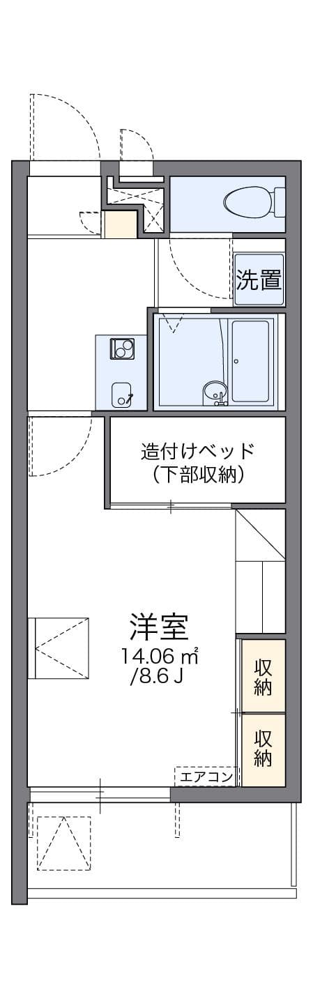 Preview floorplan of leopalace Echo