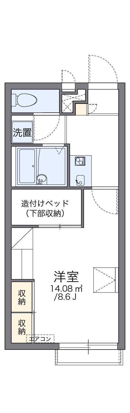 Preview floorplan of leopalace Oishi