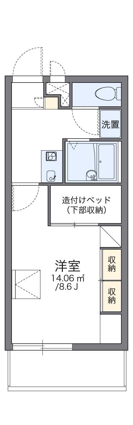 Preview floorplan of leopalace Sympathique