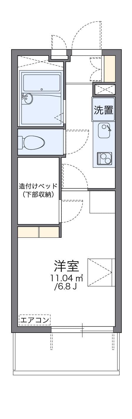 Preview floorplan of leopalace Urban Court Atsuta