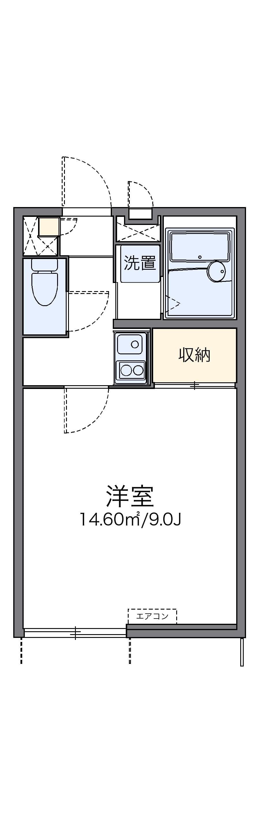 Preview floorplan of leopalace Nakatomi