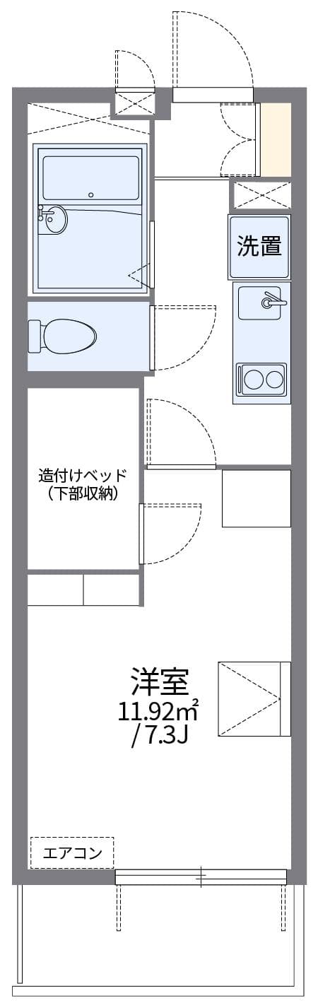 Preview floorplan of leopalace Saiko
