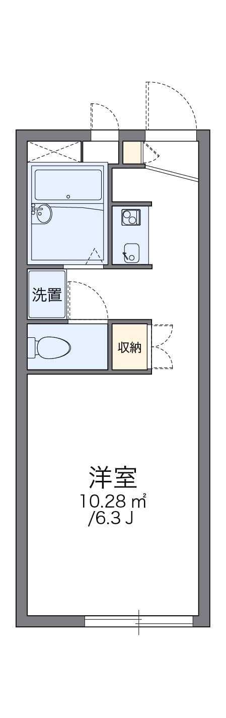 Preview floorplan of leopalace Shiba