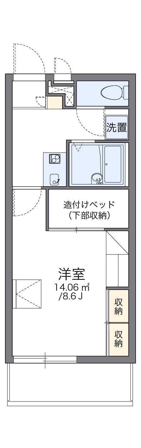 Preview floorplan of leopalace Yume