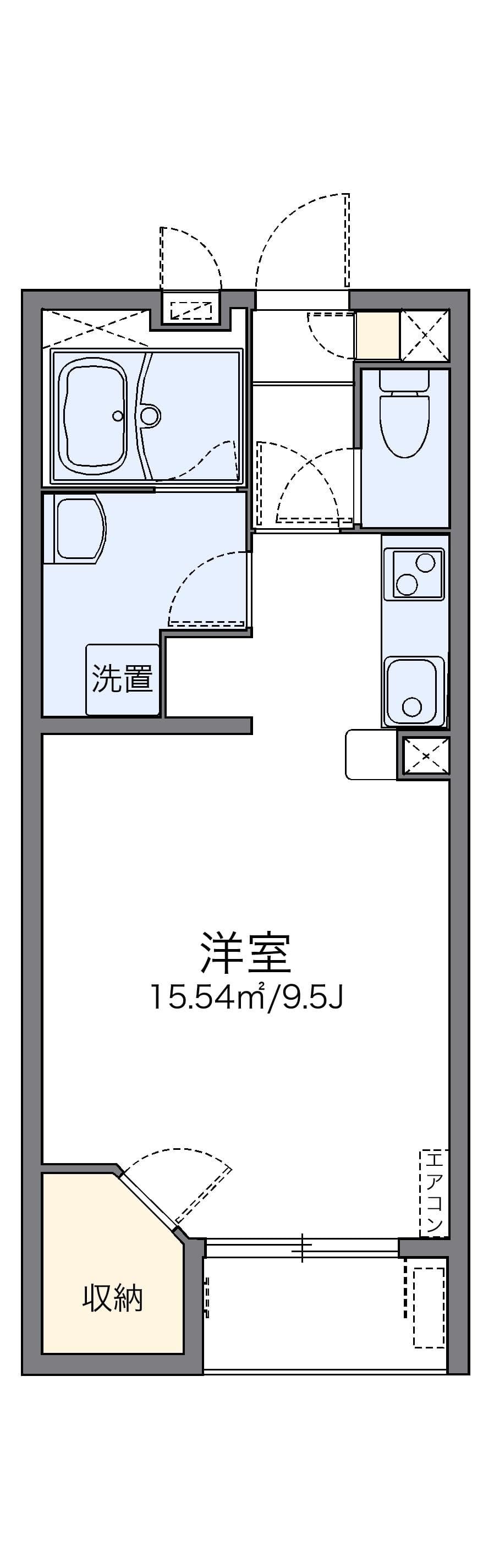 Preview floorplan of LEONEXT Riverside Kashiwara