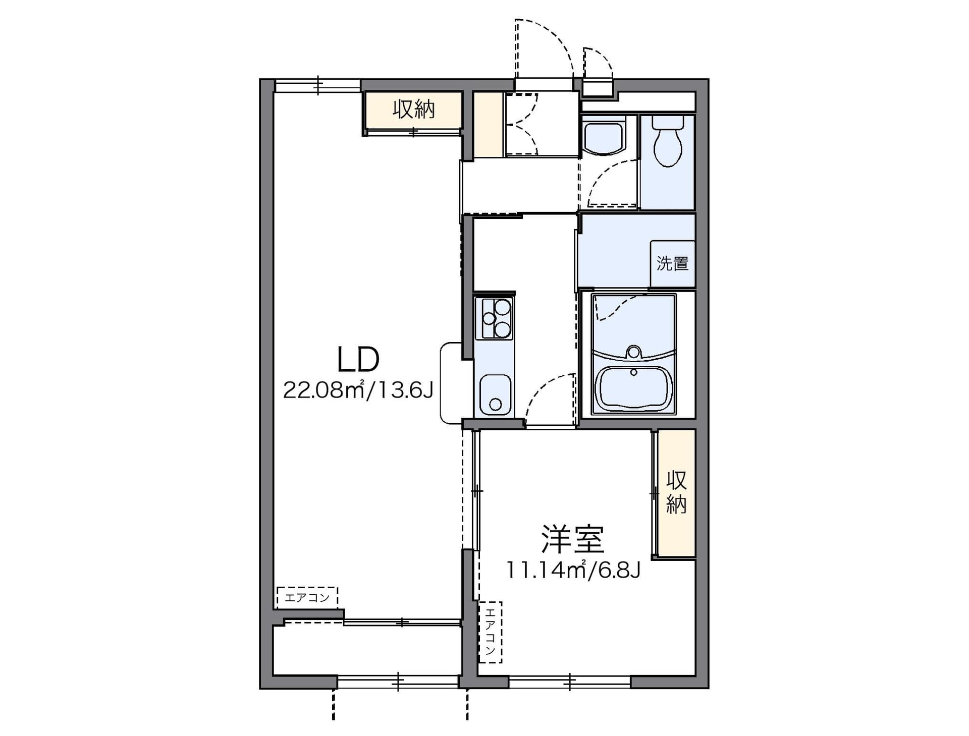 Preview floorplan of leopalace Villa Komorebi