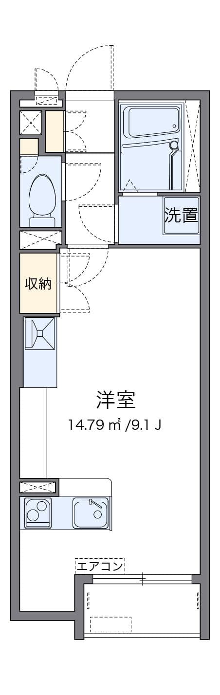 Preview floorplan of MIRANDA Kosai WEST