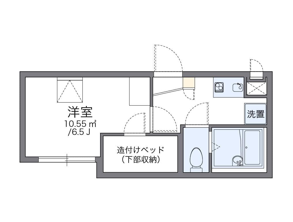 Preview floorplan of leopalace Welina
