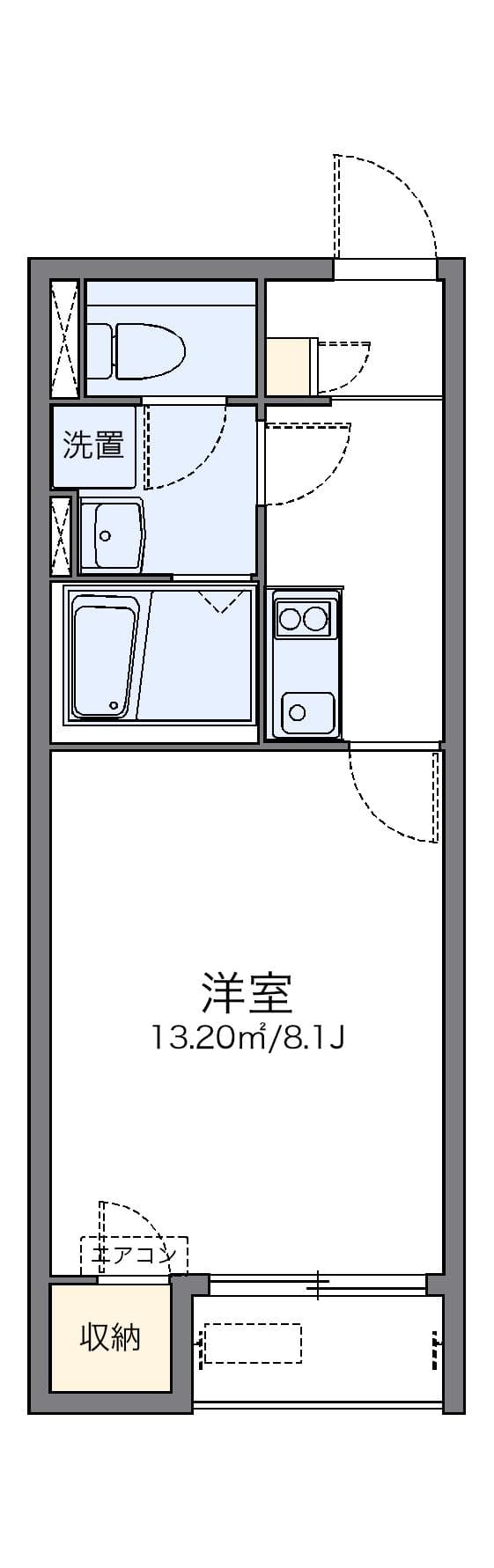 Preview floorplan of LEONEXT Shiinoki