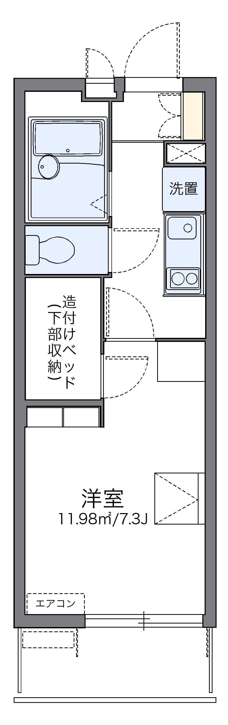 Preview floorplan of leopalace Sangenya