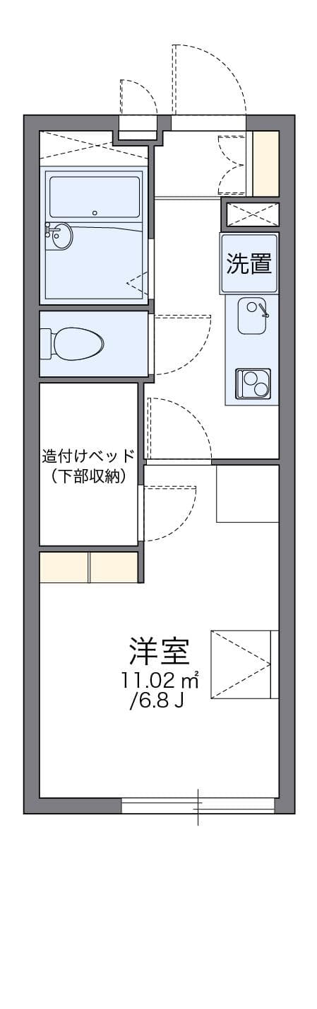 Preview floorplan of leopalace Heights Nagareyama