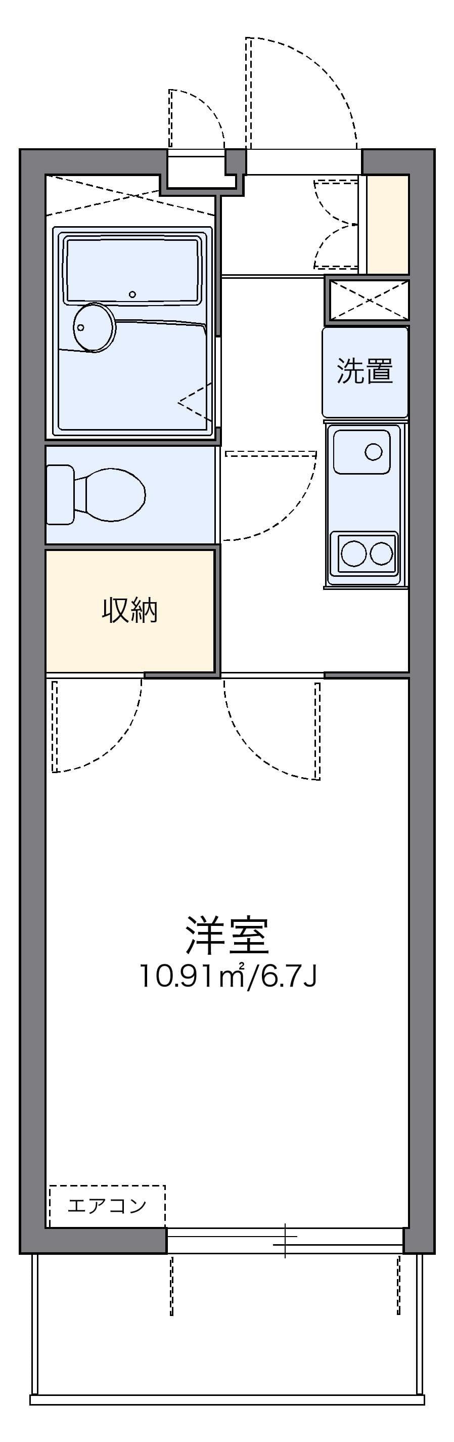 Preview floorplan of leopalace Daiko