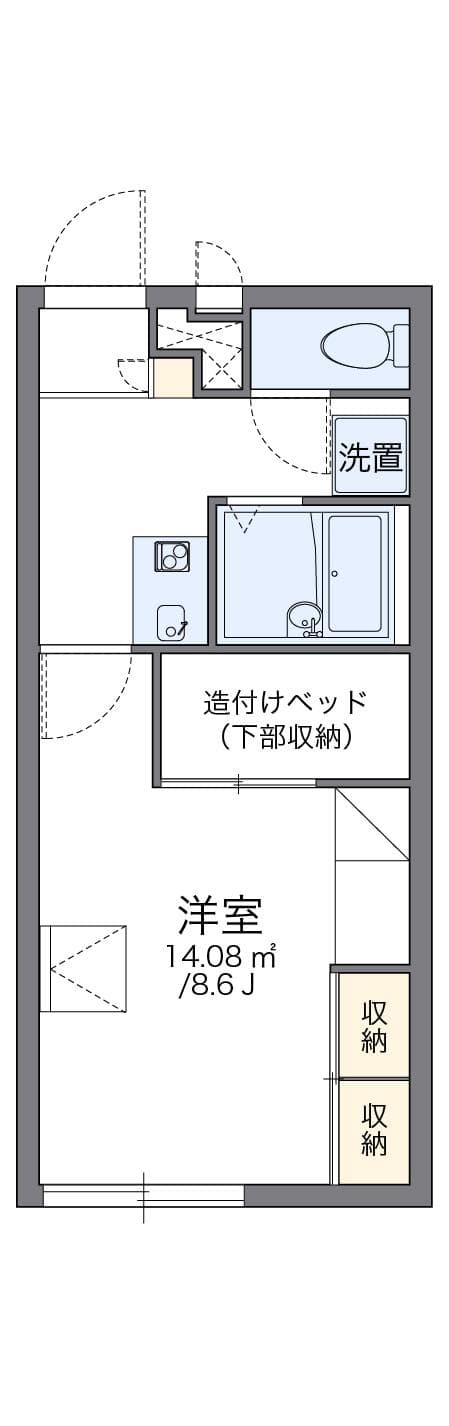 Preview floorplan of leopalace Cerezo