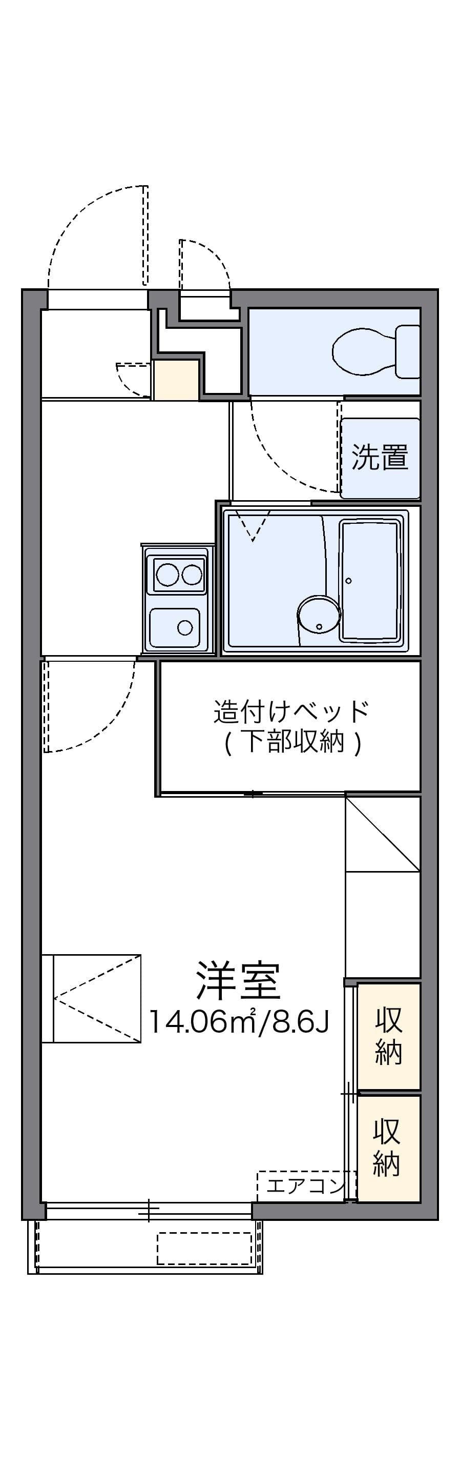 Preview floorplan of leopalace Jyo Family