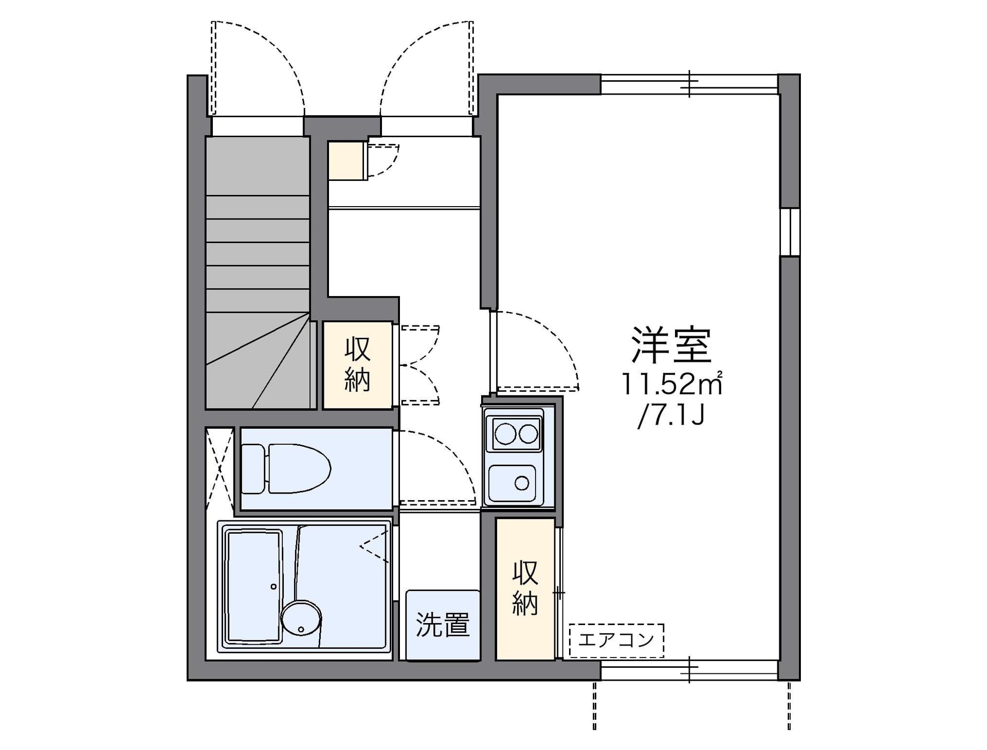 Preview floorplan of LEONEXT Mitsuwa