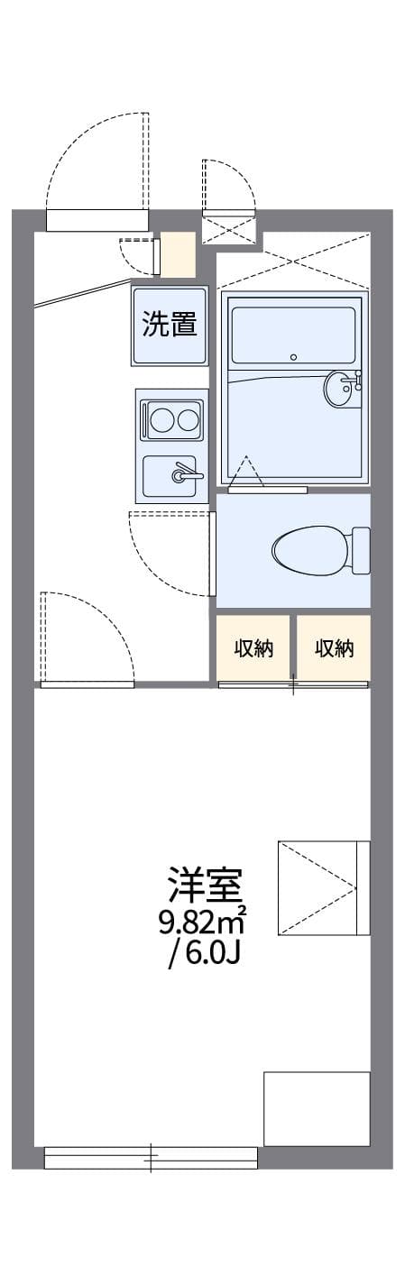 Preview floorplan of leopalace Southern Chigasaki