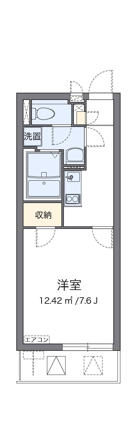 Preview floorplan of CLEINO Elze Higashi Minato