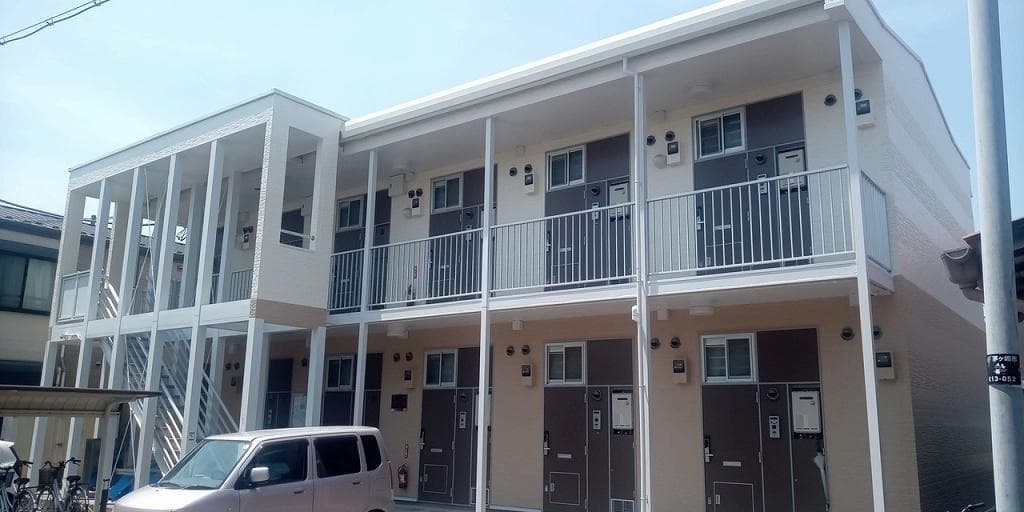 Main exterior of leopalace Shonan Chigasaki