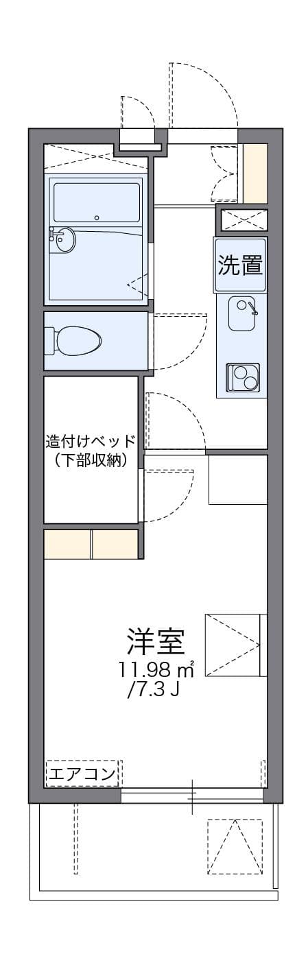 Preview floorplan of leopalace Grande Takayama II