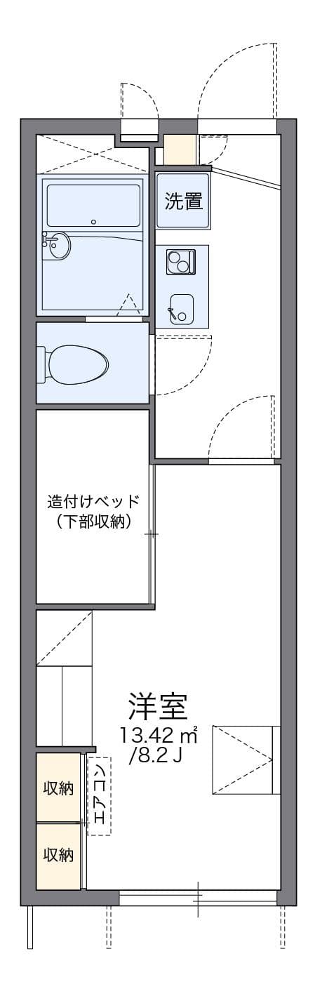 Preview floorplan of leopalace TomoNa II