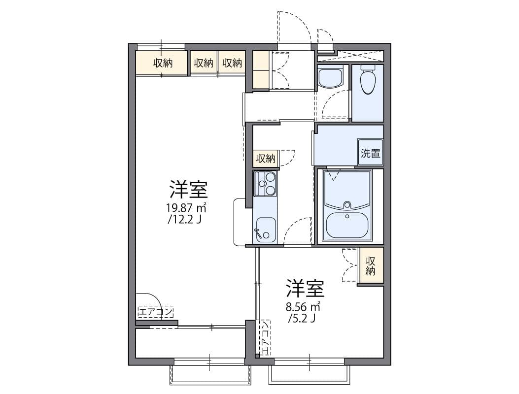 Preview floorplan of leopalace Calma