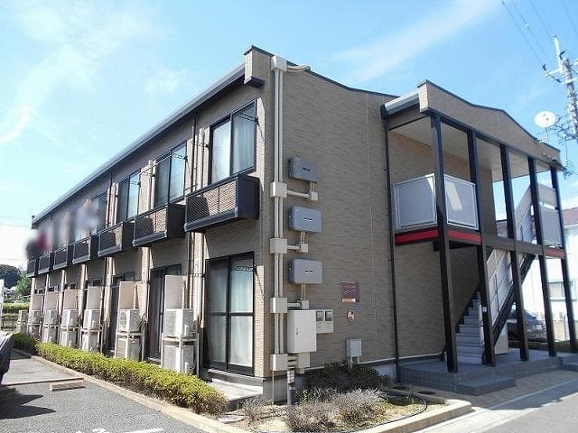 Main exterior of leopalace Tsujikyu Dai1
