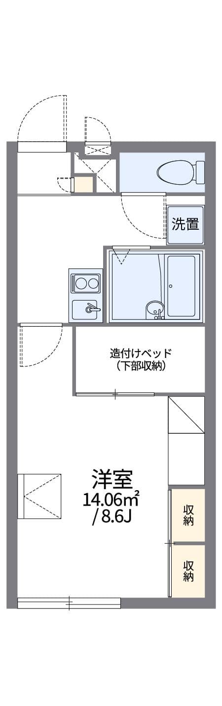 Preview floorplan of leopalace Comfort Imari