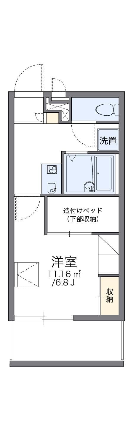 Preview floorplan of leopalace Rafrechir