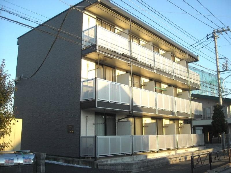 Main exterior of leopalace Futaba Hills