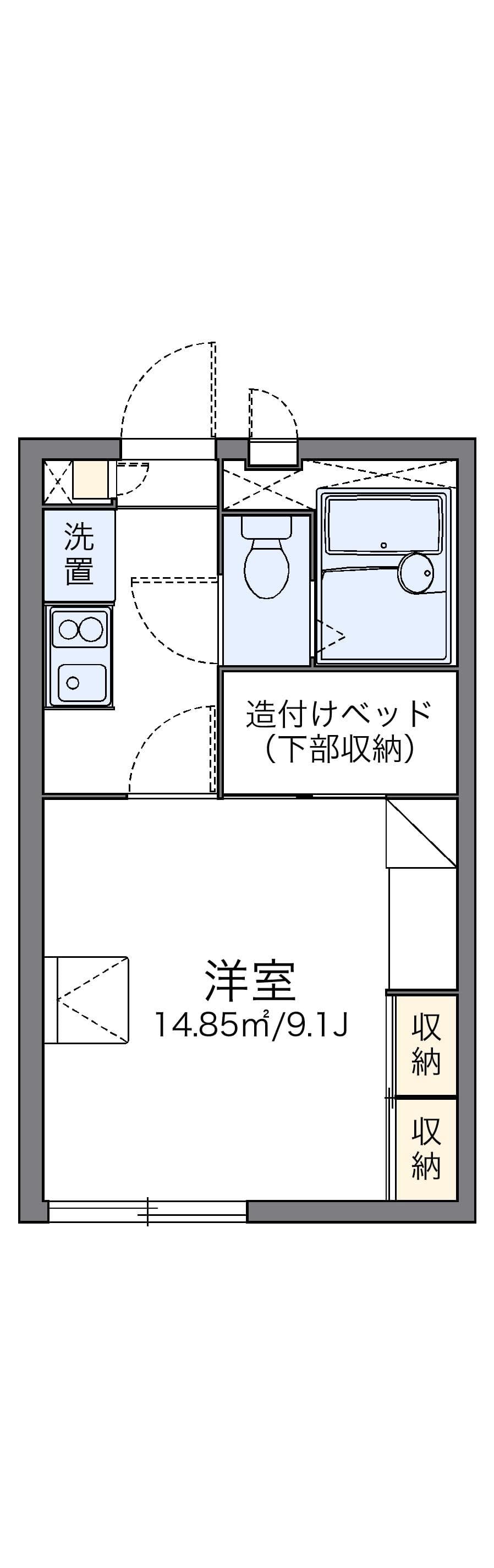 Preview floorplan of leopalace Estroire