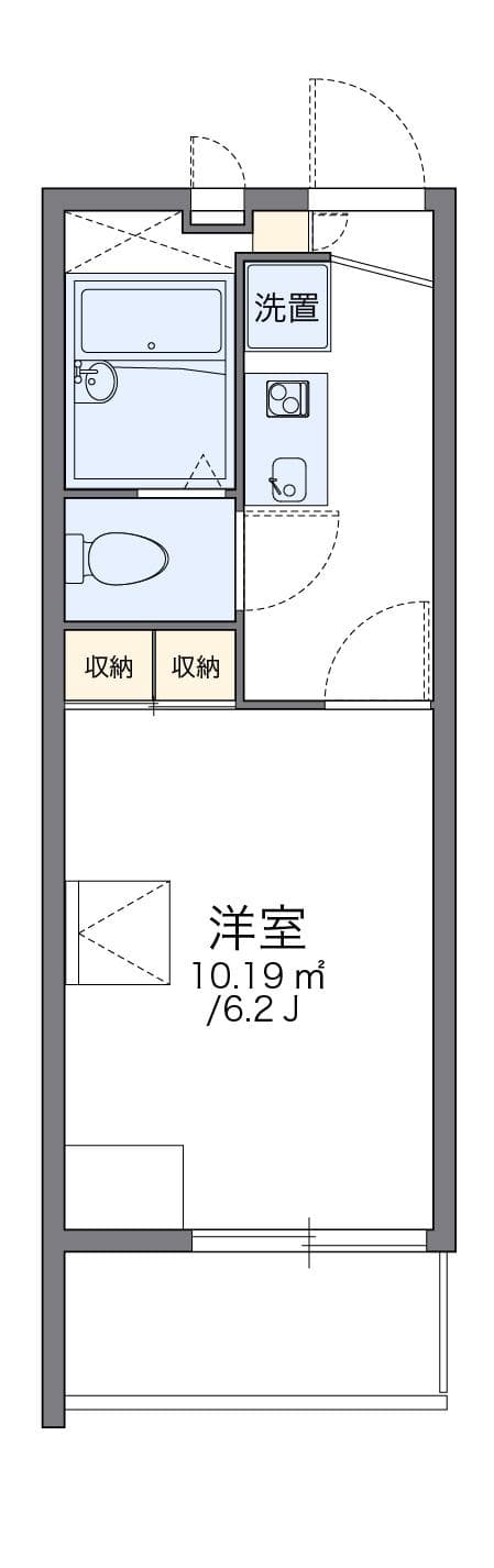 Preview floorplan of leopalace Sunshine Hamadera