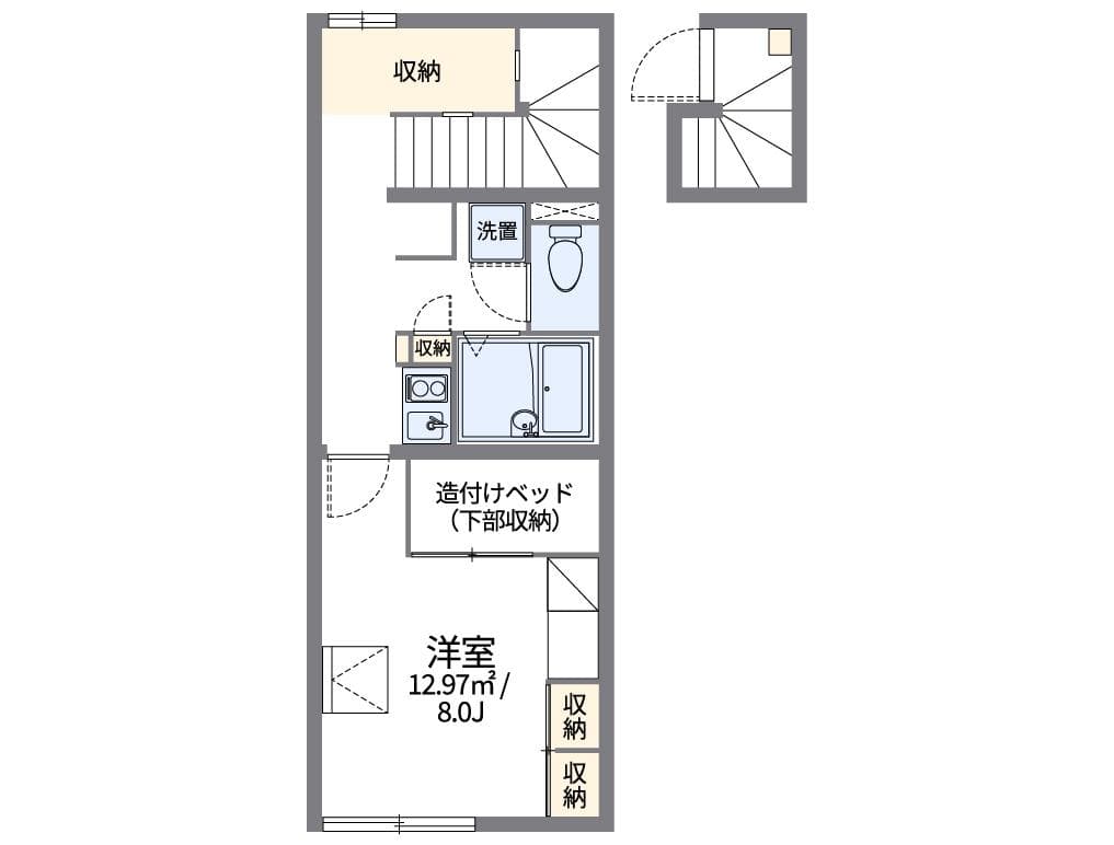 Preview floorplan of leopalace Chikurin