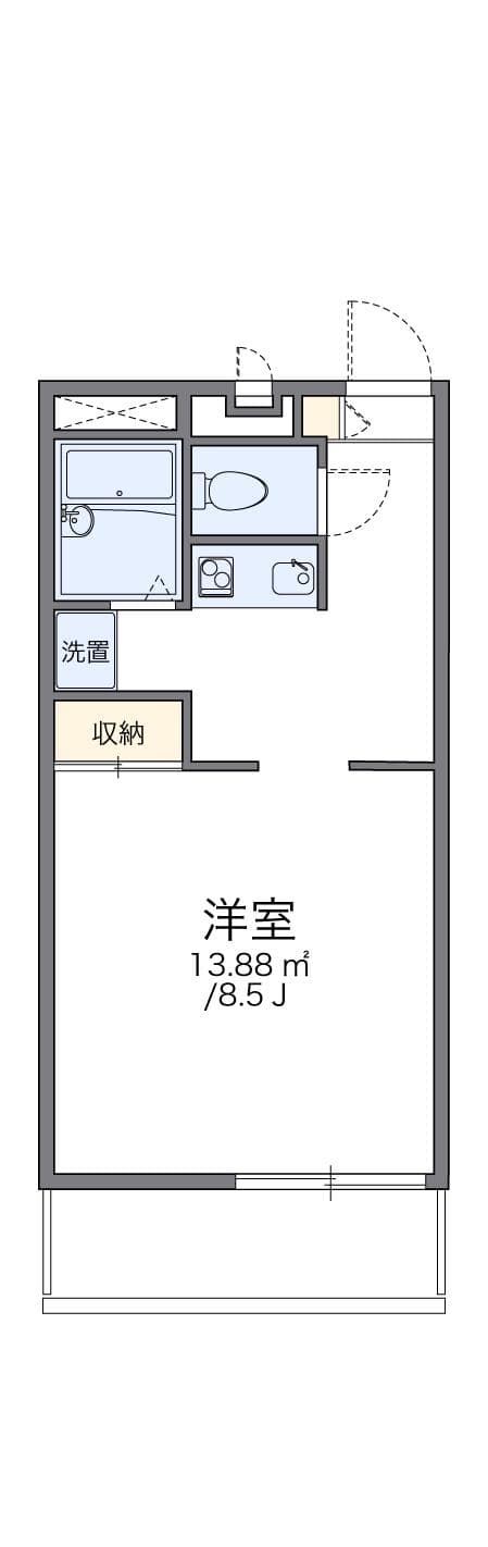 Preview floorplan of leopalace Green Court