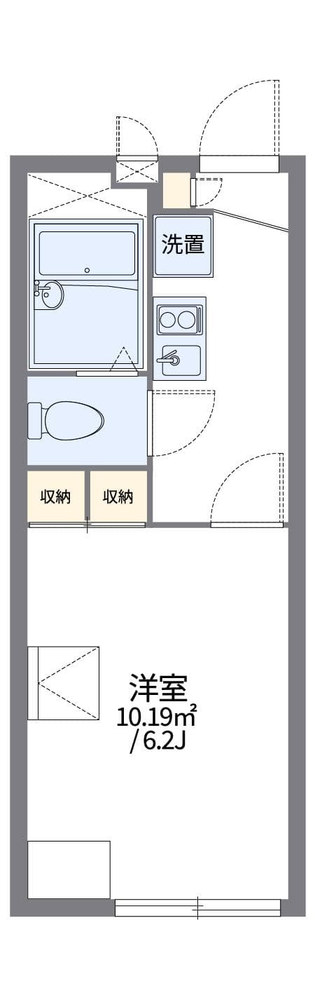 Preview floorplan of leopalace Hamadera
