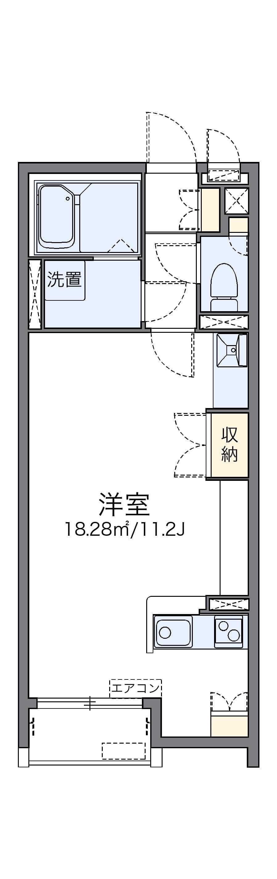 Preview floorplan of LEONEXT Moca Grace Takarazuka
