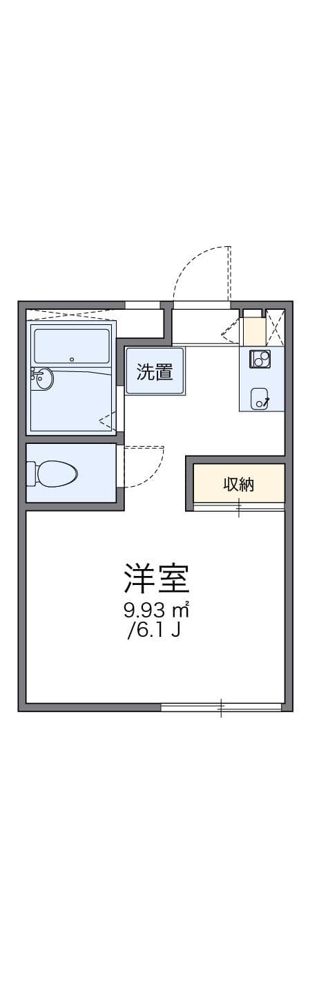 Preview floorplan of leopalace Arc Tomioka I