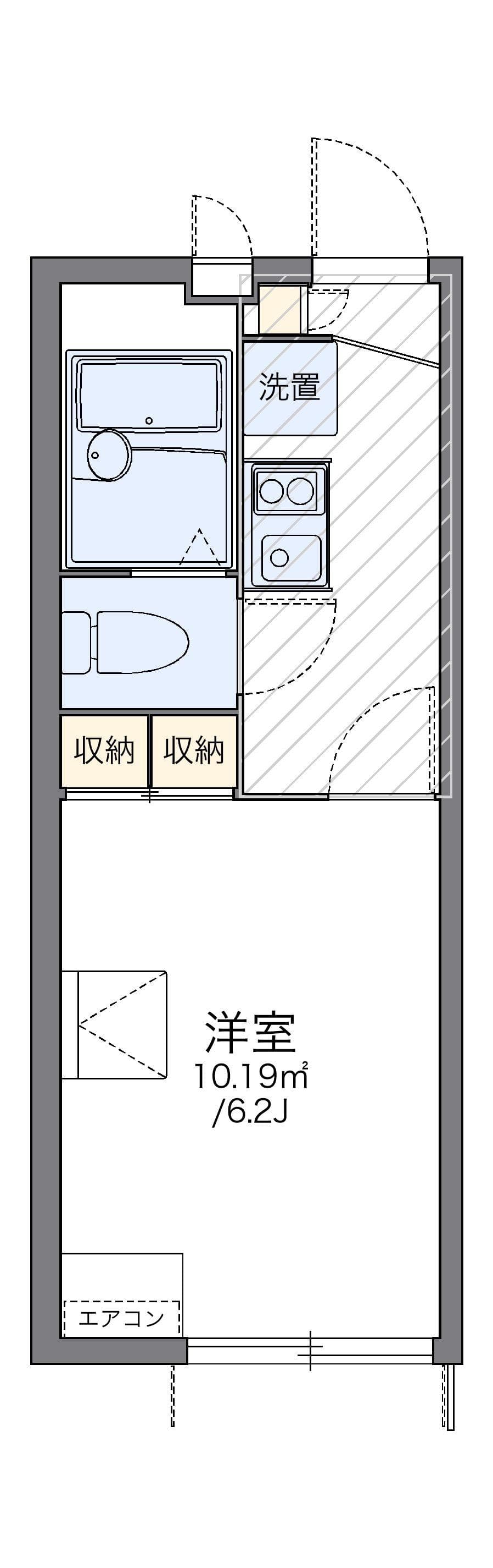 Preview floorplan of leopalace TAKA Delta